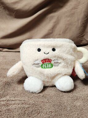 BumBumz Friends The Television Show Central Perk Coffee Cup Plushie - NWT